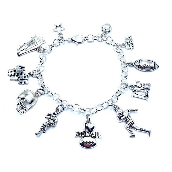 Football Charm Bracelet - Picture 8 of 8